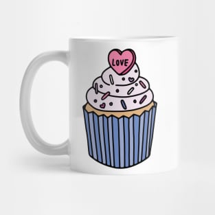 Love and Sprinkles Cupcake Mug